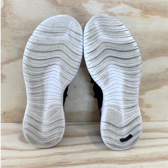 Nike - Flex Contact 3 - Running Shoes - Black/Pink - Women's - 9.5 - AQ7488-002 - Picture 8 of 9